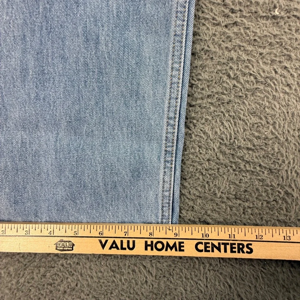 Levi's 550‎ Relaxed Fit Mens 38x34 Light Wash Blue Denim Jeans 100% Cotton